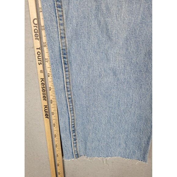 Vintage Levis 550 Jeans Women's JUNIORS 11 L (26 x 25) ALIGRACE Distressed Holes - Picture 9 of 10